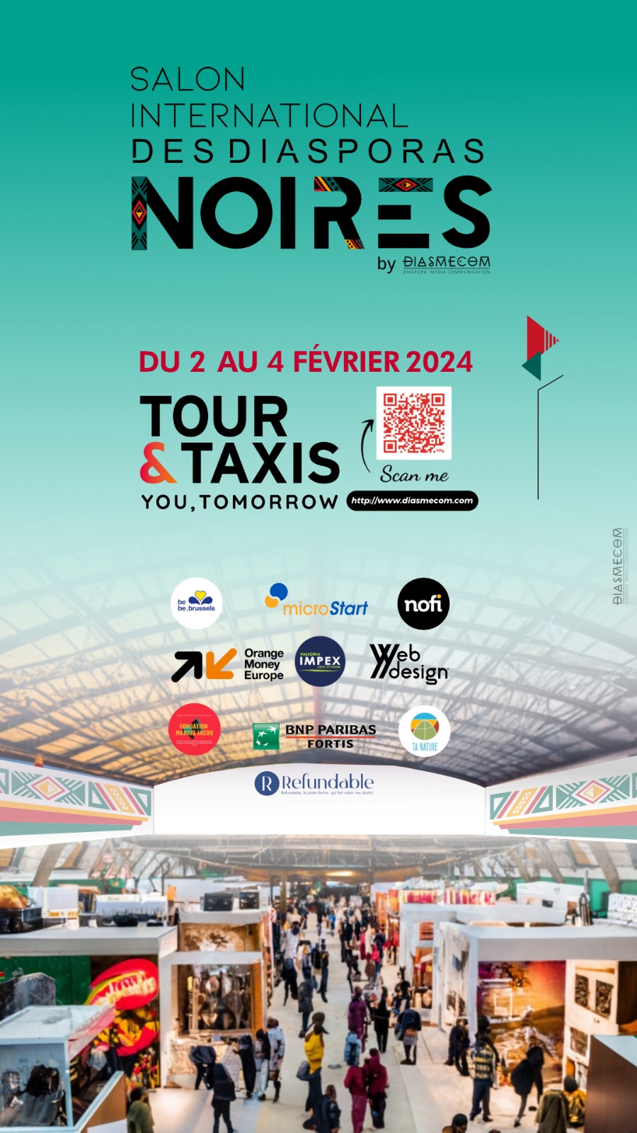 Ta Nature Asbl, participante et sponsor officiel du 1er Salon International des Diasporas&nbsp;Noires